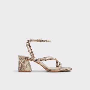 Heels Adrauder Brown Overflow Women's Block Heels Women Brown Overflow Aldo - 1