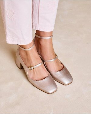 Heels Women Silver Mary Jane Ilia Polín Et Moi - 1