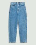 Ice Blue Pants Theory Women Cropped Barrel Pant In Relaxed Denim - 5