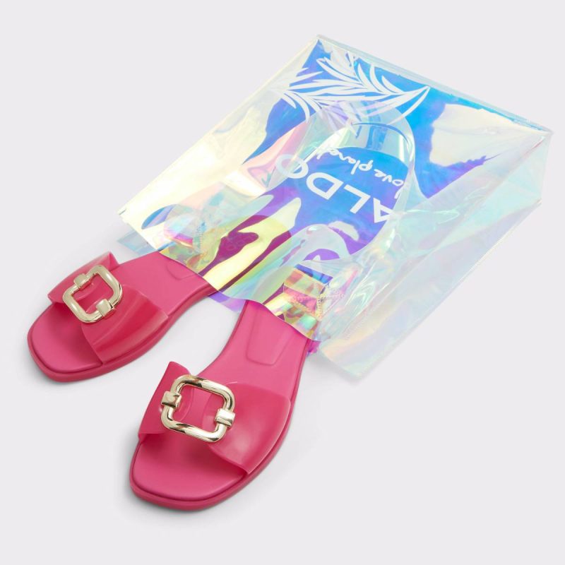 Jellyicious Bright Pink Women's Flat Sandals Bright Pink Sandals Aldo Women - 2