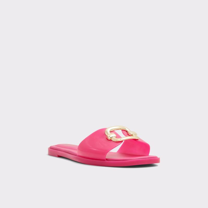 Jellyicious Bright Pink Women's Flat Sandals Bright Pink Sandals Aldo Women - 5