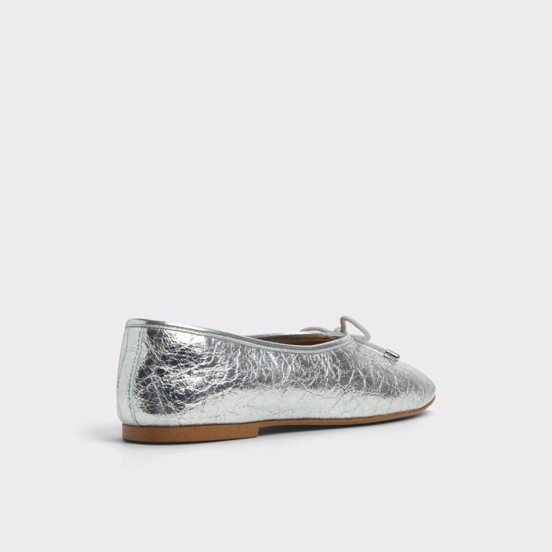 Joselie Silver Women's Ballet Flats Silver Aldo Ballet Flats Women - 3