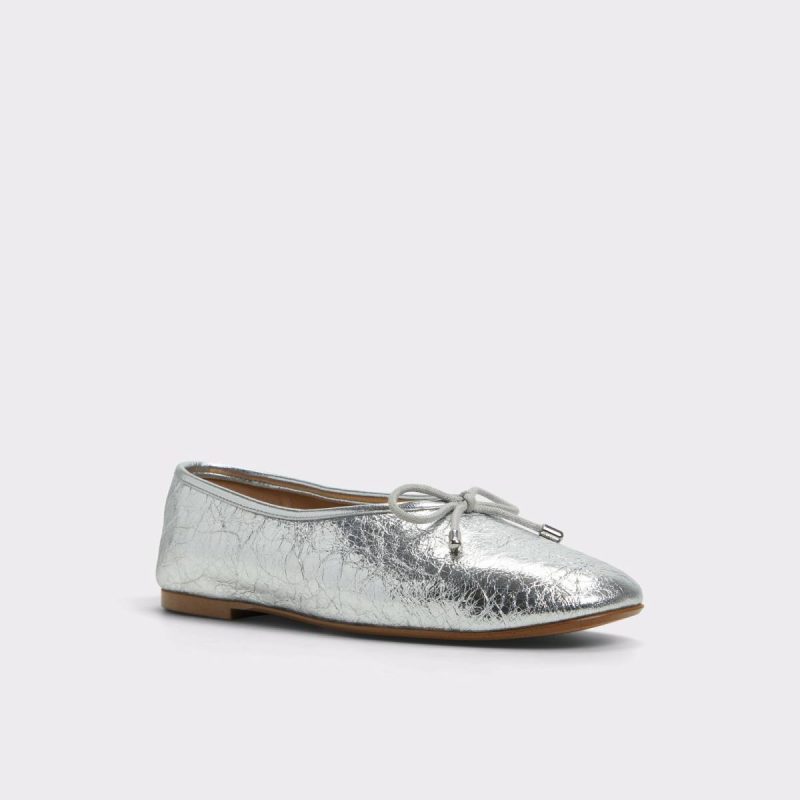 Joselie Silver Women's Ballet Flats Silver Aldo Ballet Flats Women - 5