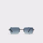 Kaaolle Dark Grey Men's Rectangle Aldo Men Dark Grey Sunglasses - 1