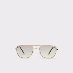 Kairos Gold Men's Aviator Aldo Men Sunglasses Gold - 1