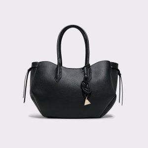 Kkorinnex Black Overflow Women's Tote & Satchel Bags Black Overflow Women Aldo Tote & Satchel Bags - 1