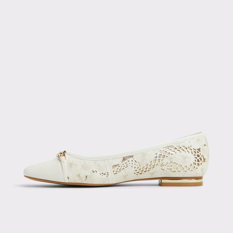 Krishelle White/Multi Women's Ballet Flats Women Aldo White/Multi Ballet Flats - 3