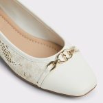 Krishelle White/Multi Women's Ballet Flats Women Aldo White/Multi Ballet Flats - 5