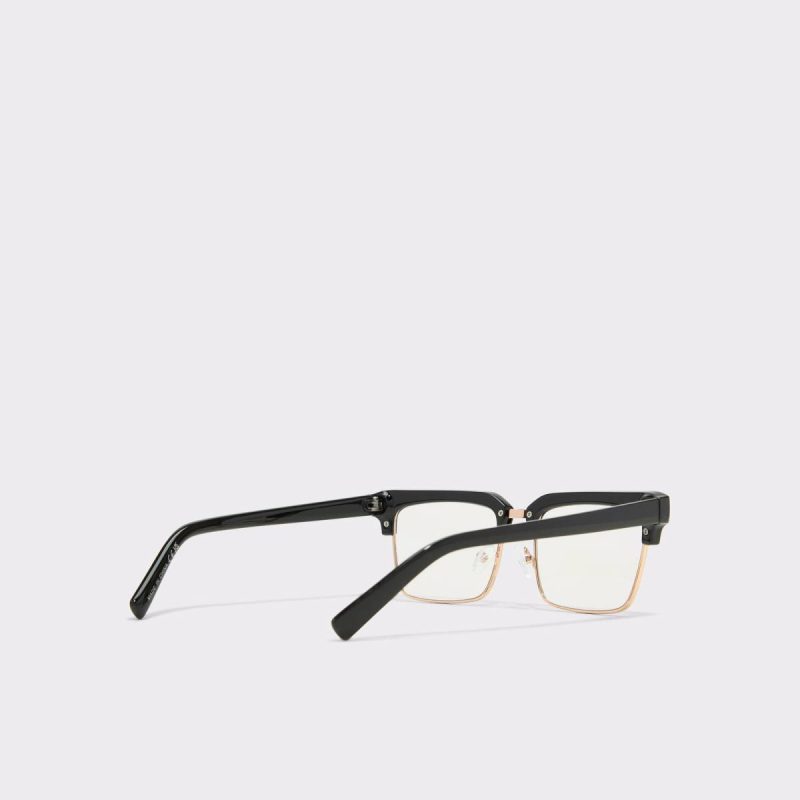 Krukower Black/Gold Multi Women's Square Women Black/Gold Multi Sunglasses Aldo - 3