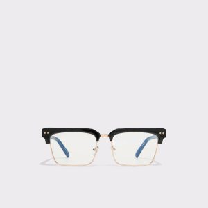 Krukower Black/Gold Multi Women's Square Women Black/Gold Multi Sunglasses Aldo - 1