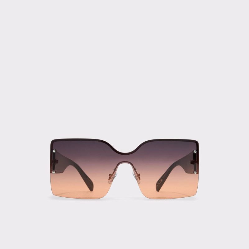 Lalaendrax Black/Gold Multi Women's Square Black/Gold Multi Sunglasses Women Aldo - 1