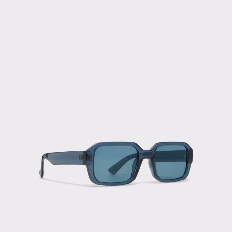 Laocien Navy Men's Rectangle Sunglasses Aldo Navy Men - 2