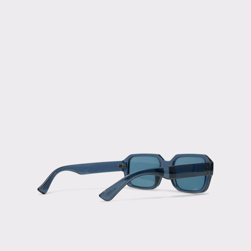 Laocien Navy Men's Rectangle Sunglasses Aldo Navy Men - 3