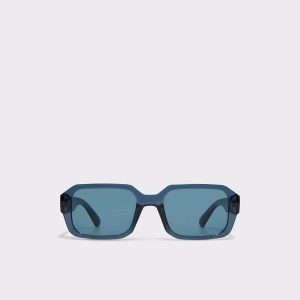 Laocien Navy Men's Rectangle Sunglasses Aldo Navy Men - 1