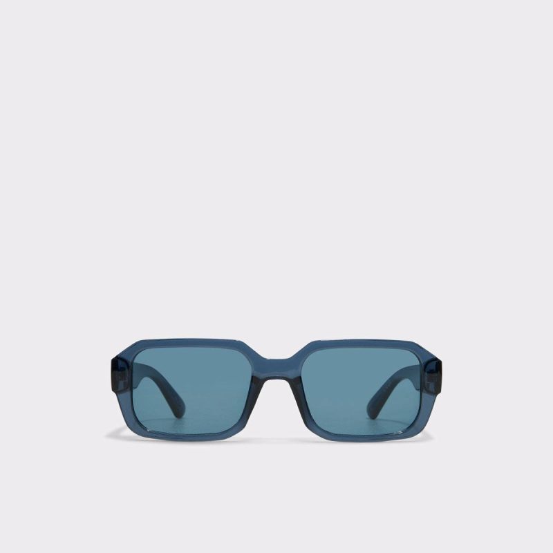 Laocien Navy Men's Rectangle Sunglasses Aldo Navy Men - 1