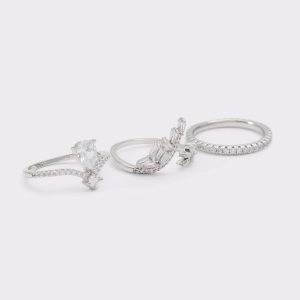 Leraen Silver/Clear Multi Women's Rings Jewelry Silver/Clear Multi Women Aldo - 1