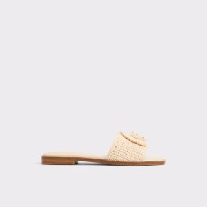 Light Beige Sandals Women Sabbia Light Beige Women's Flat Sandals Aldo - 1