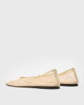 Light Nude Shoes Theory Ballet Flat In Mesh Women - 4
