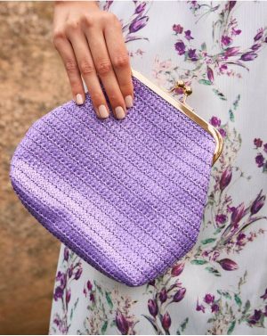 Lilac Women Bags Polín Et Moi Farina Sack Bag - 1
