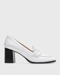 Loafer Pump In Leather Shoes Women Theory White - 2