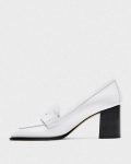 Loafer Pump In Leather Shoes Women Theory White - 3