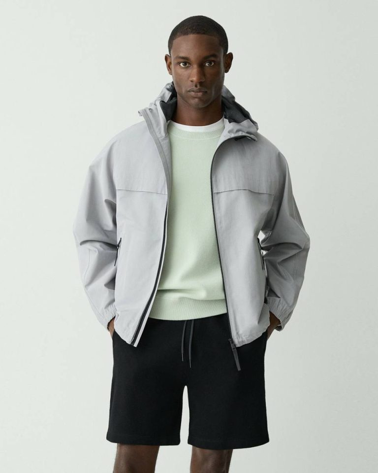 Loungewear Dark Vapor Theory Men Hooded Jacket In Cotton-Blend - 1