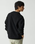 Loungewear Theory Relaxed Crewneck Sweatshirt In Light Bilen Men Black - 3