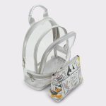 Ltbackpack Silver Women's Looney Tunes Backpacks & Fanny Packs Women Silver Aldo - 3
