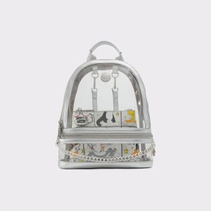 Ltbackpack Silver Women's Looney Tunes Backpacks & Fanny Packs Women Silver Aldo - 1