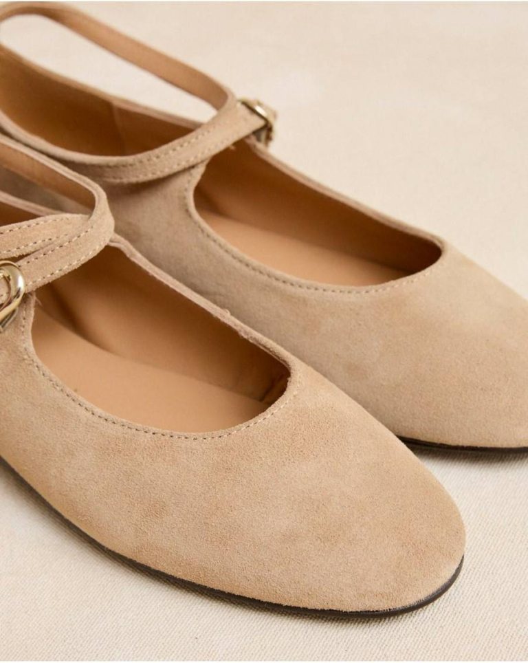 Mary Jane Buckle Novina Footwear Camel Polín Et Moi Women - 3