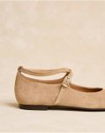 Mary Jane Buckle Novina Footwear Camel Polín Et Moi Women - 4