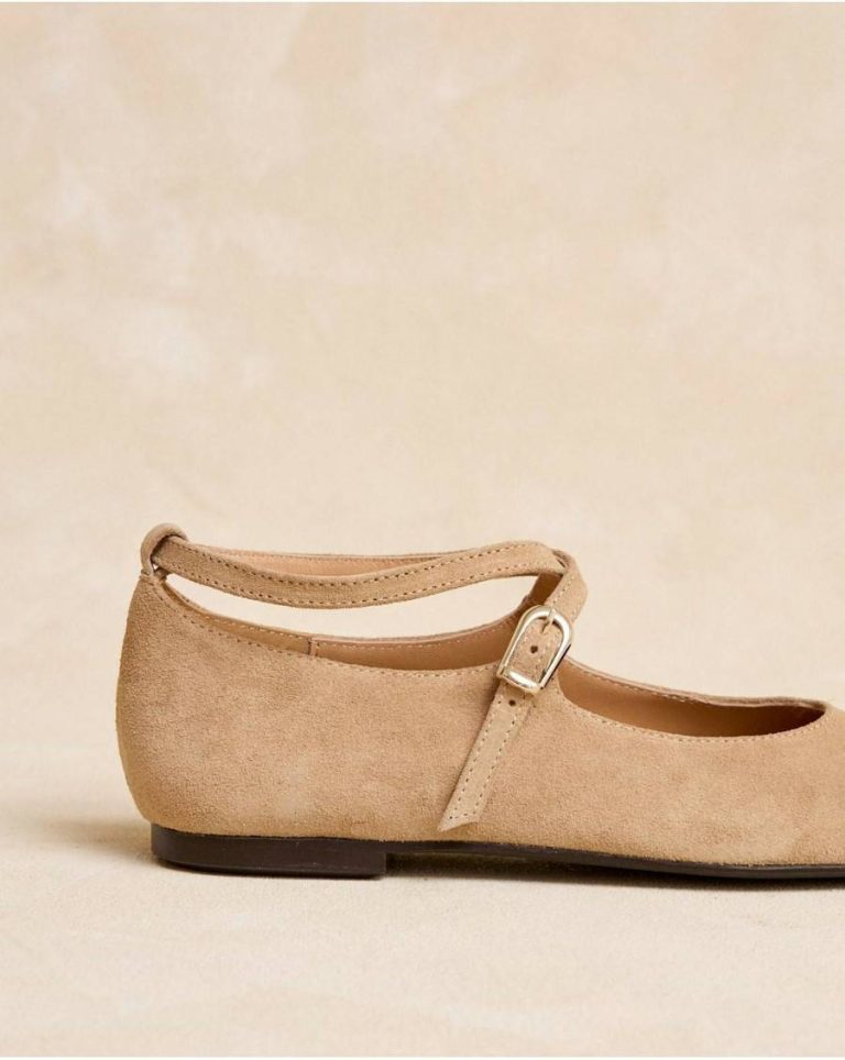 Mary Jane Buckle Novina Footwear Camel Polín Et Moi Women - 4