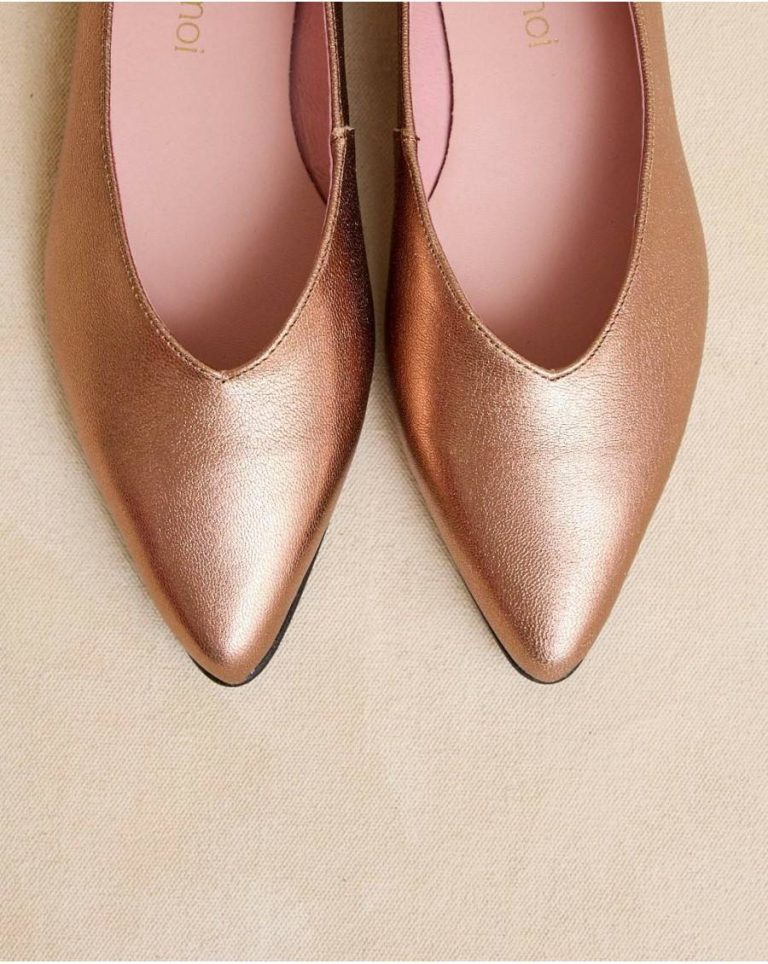Mary Jane Carmina Bracelet Polín Et Moi Women Rose Footwear - 3