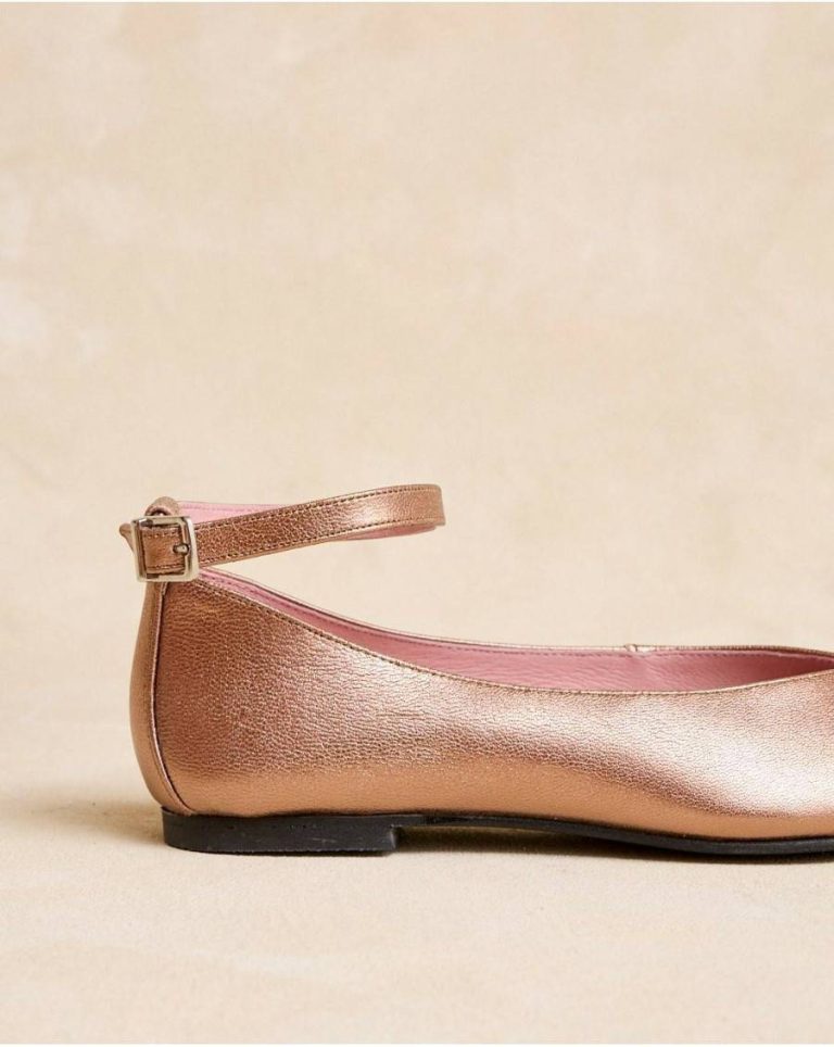 Mary Jane Carmina Bracelet Polín Et Moi Women Rose Footwear - 4