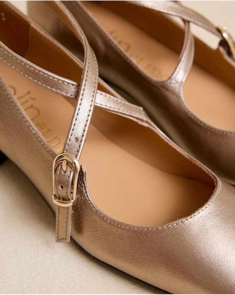 Mary Jane Tremina Crossing Footwear Gold Women Polín Et Moi - 3