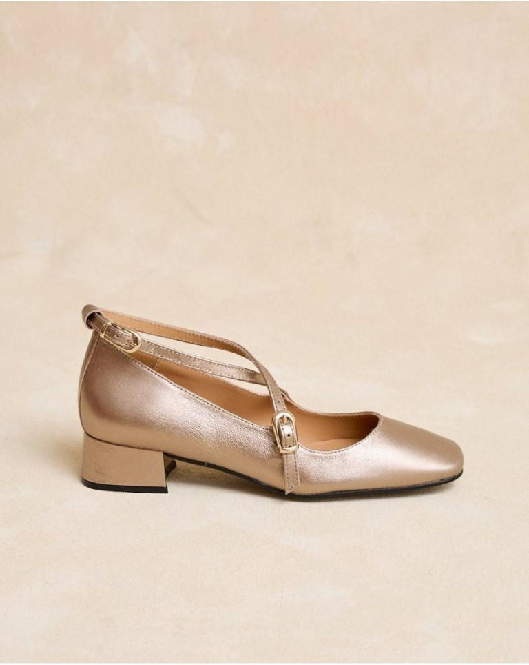 Mary Jane Tremina Crossing Footwear Gold Women Polín Et Moi - 5