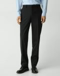 Mayer Pant In Stretch Wool Theory Men Deep Black Pants - 4