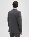 Medium Charcoal Blazers + Jackets Chambers Blazer In Stretch Wool Theory Men - 3