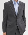 Medium Charcoal Blazers + Jackets Chambers Blazer In Stretch Wool Theory Men - 4