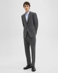 Medium Charcoal Blazers + Jackets Chambers Blazer In Stretch Wool Theory Men - 5