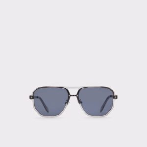 Men Aldo Bards Grey Men's Aviator Sunglasses Grey - 1