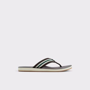 Men Aldo Sandals & Slides Dark Brown Adede Dark Brown Men's Flip Flops - 1