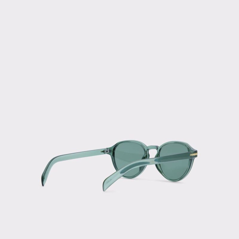 Men Aldo Sunglasses Galog Light Green Men's Round Light Green - 3