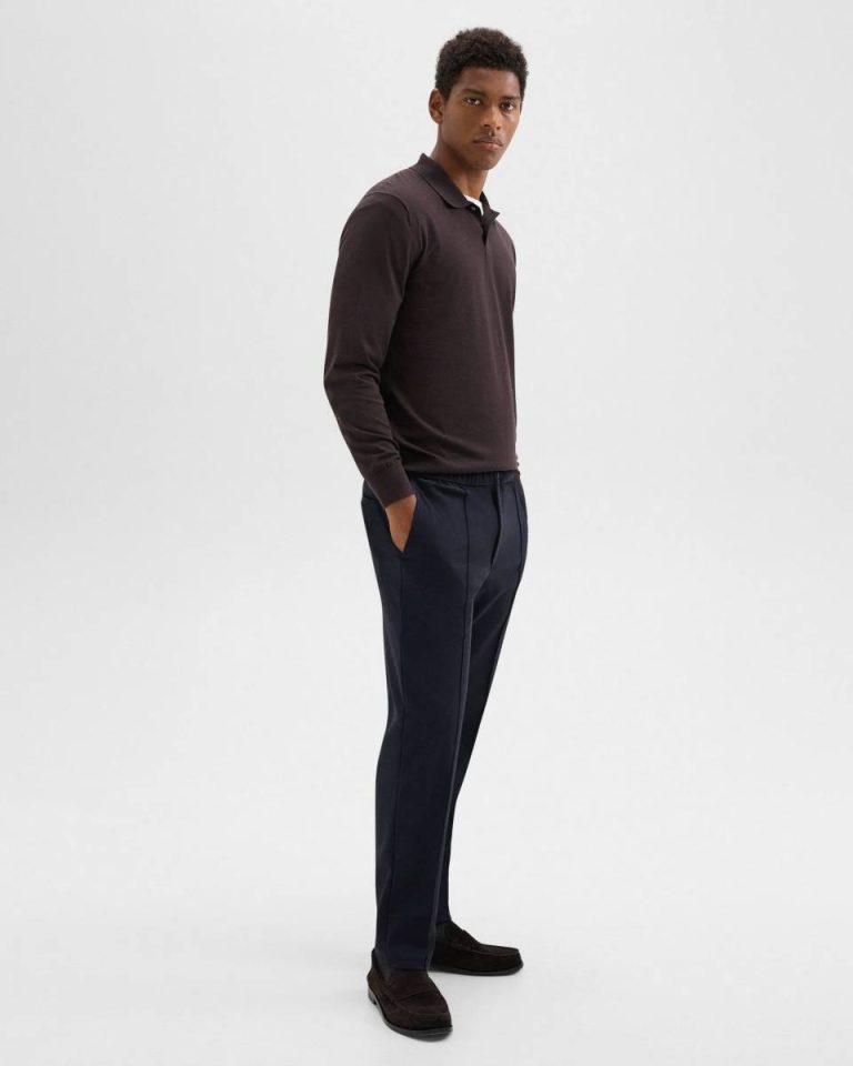 Men Baltic Theory Curtis Drawstring Pant In Precision Ponte Pants - 2