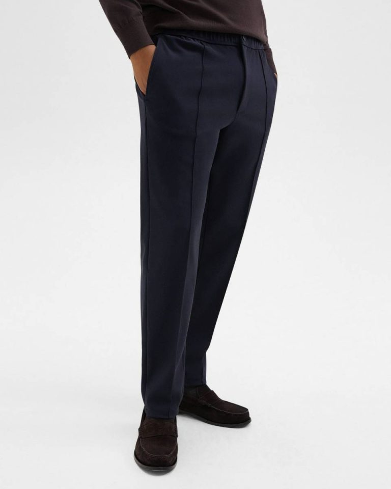 Men Baltic Theory Curtis Drawstring Pant In Precision Ponte Pants - 4
