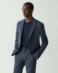 Men Basalt Theory Blazers + Jackets Clinton Blazer In Precision Ponte - 2
