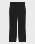 Men Black Pants Theory Straight Pant In Wool-Blend Twill - 5