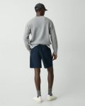 Men Drawstring Short In Stretch Cotton Canvas Baltic Pants Theory - 3