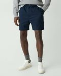 Men Drawstring Short In Stretch Cotton Canvas Baltic Pants Theory - 4