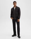 Men Hickory Melange Theory Sean Jacket In Double-Face Wool-Cashmere Outerwear - 5